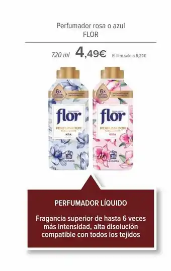 Carrefour Perfumador rosa o azul flor oferta