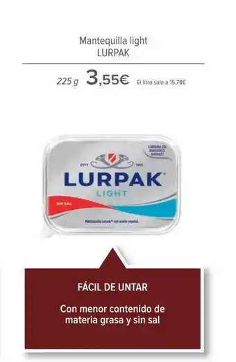 Carrefour Mantequilla light lurpak oferta