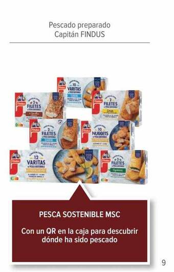 Carrefour Pescado preparado capitán findus oferta