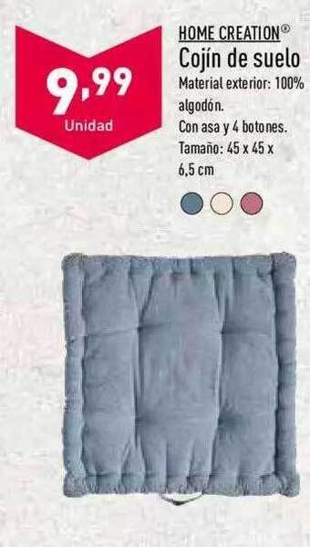 ALDI Home creation cojín de suelo oferta
