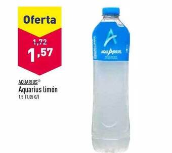 ALDI Aquarius aquarius limón oferta