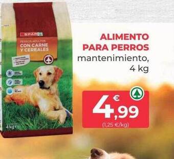 SPAR Gran Canaria Alimento para perros mantenimiento oferta