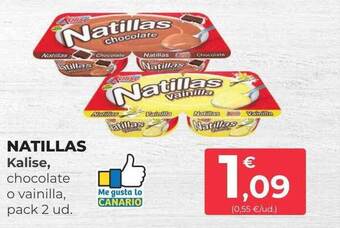 SPAR Gran Canaria Natillas kalise oferta