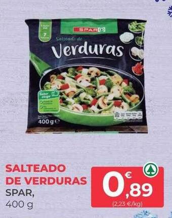 SPAR Gran Canaria Salteado de verduras spar oferta