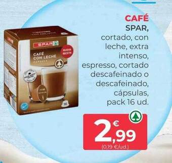 SPAR Gran Canaria Café spar oferta