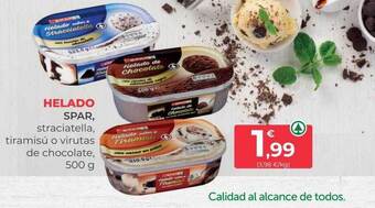 SPAR Gran Canaria Helado spar oferta