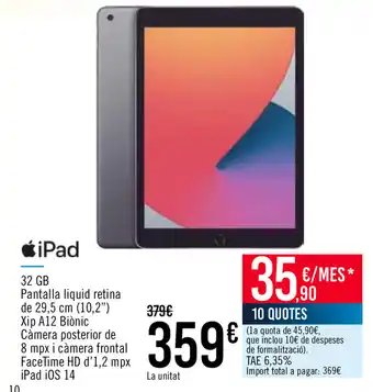 Carrefour Apple iPad 32GB oferta