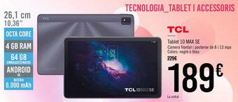 Carrefour TCL Tablet 10 Max Se oferta