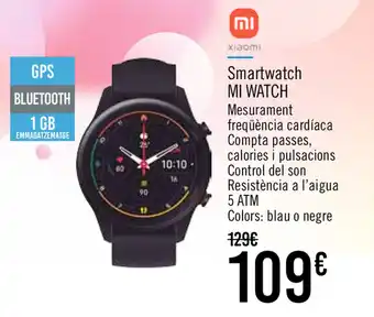 Carrefour Xiaomi Mi Watch Smartwatch oferta