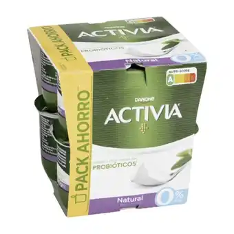 ALDI Yogur con probióticos 0% natural oferta