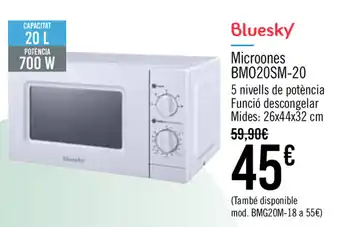 Carrefour Bluesky Microones BM020SM-20 oferta