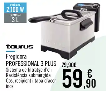 Carrefour Taurus Fregidora Professional 3 Plus oferta