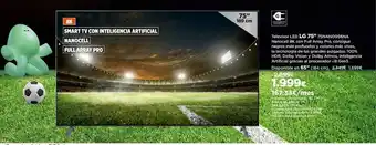 El Corte Inglés LG Televisor Led 75NANO996NA oferta