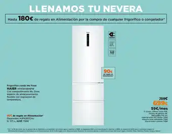 El Corte Inglés Haier Frigorifico Combi No Frost HTR3619ENPW oferta