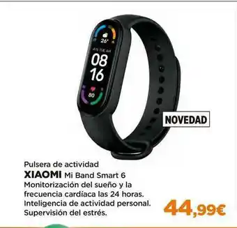 El Corte Inglés Xaiomi Mi Band Smart 6 Pulsera De Acitivada oferta