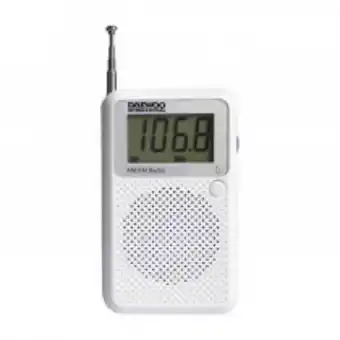 Radio portátil daewoo drp-115