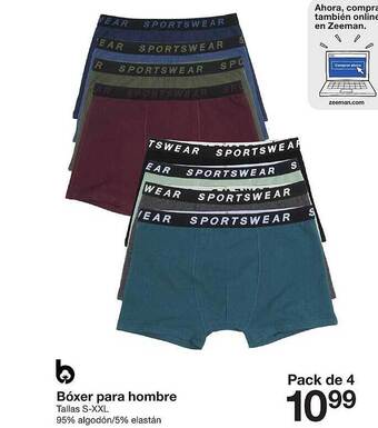 Zeeman Bóxer para hombre oferta
