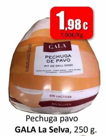 Super Alcoop Pechuga pavo gala la selva oferta