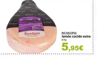 Hiper Usera Incarlopsa jamón cocido extra oferta