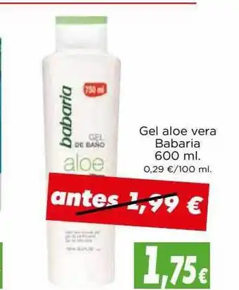 Proxi Gel aloe vera babaria oferta