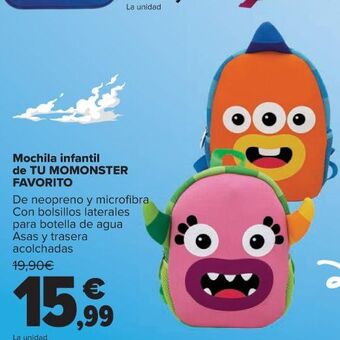 Carrefour Mochila oferta