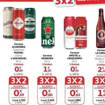Alcampo Cervezas oferta