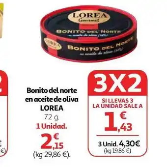 Alcampo Bonito del norte oferta