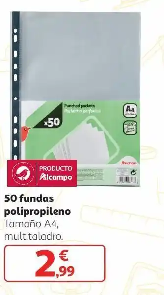 Alcampo Fundas alcampo oferta