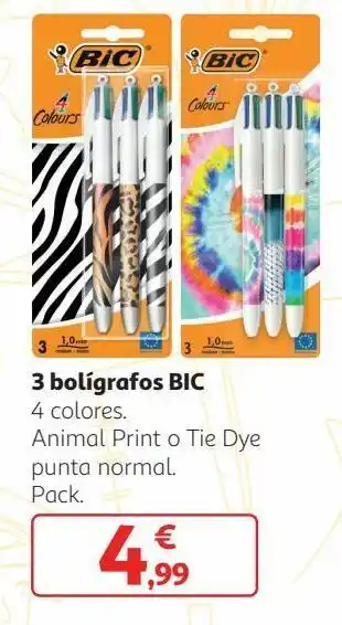Alcampo Bolígrafos bic oferta