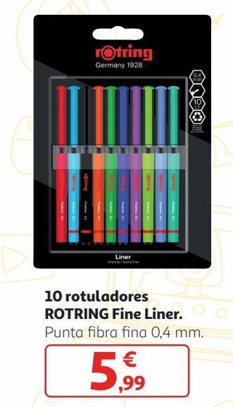 Alcampo Rotuladores oferta