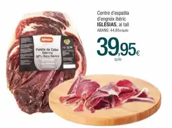 Condis Jamón ibérico de cebo iglesias oferta