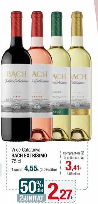 Condis Vino bach oferta