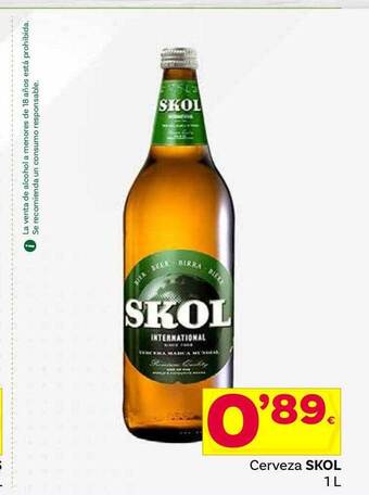 Supermercados Dani Cerveza skol oferta