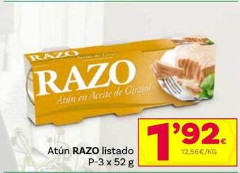 Supermercados Dani Atún razo listado oferta