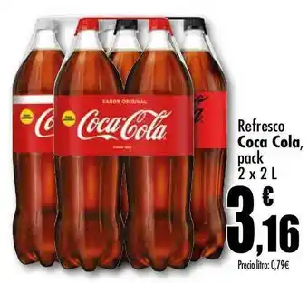 Unide Supermercados Coca Cola Refresco 2x2 L oferta