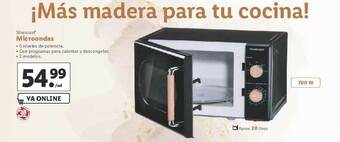 Lidl Silvercrest Microondas oferta