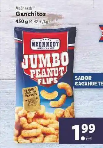 Lidl McEnnedy Ganchitos 450 G oferta