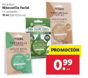 Lidl Flor De Mayo Mascarilla Facial 10 ML oferta