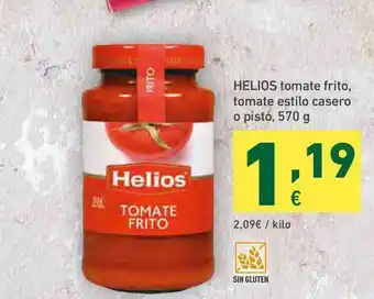 HiperDino Helios Tomate Frito, Tomate Estilo Casero O Pisto, 570 G oferta