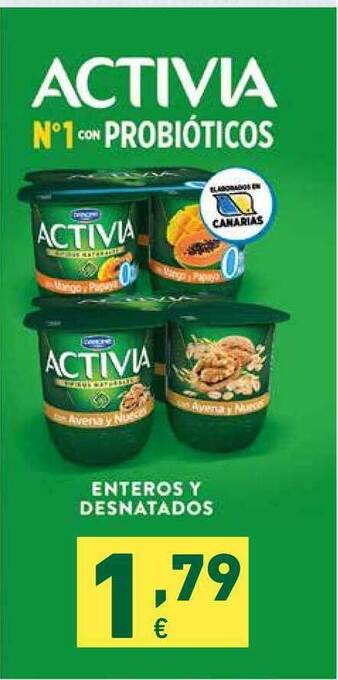 HiperDino Activia Nº1 Con Probióticos oferta