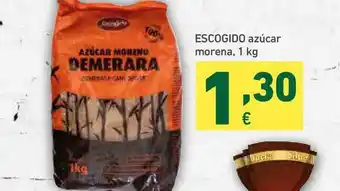 HiperDino Escogido Azúcar Morena, 1 KG oferta