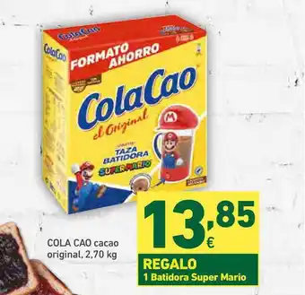 HiperDino Cola Cao Cacao Original 2,70 Kg oferta