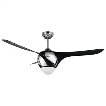 Lúzete Ventilador de techo odiel negro oferta