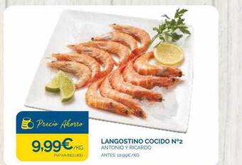Cash Ecofamilia Langostino cocido n°2 oferta