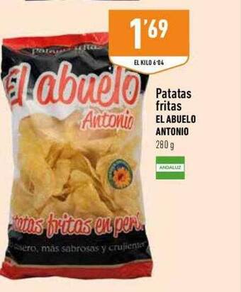 Supermercados Deza Patatas fritas el abuelo antonio oferta