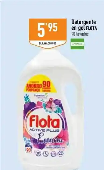 Supermercados Deza Detergente en gel flota 90 lavados oferta