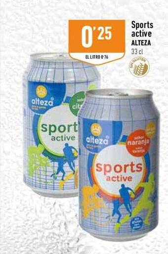 Supermercados Deza Sports active alteza oferta