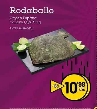 AhorraMas Rodaballo 1.5/2.5kg oferta