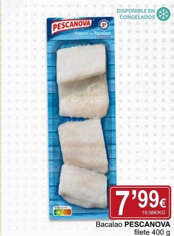 Supermercados Dani Bacalao pescanova filete oferta