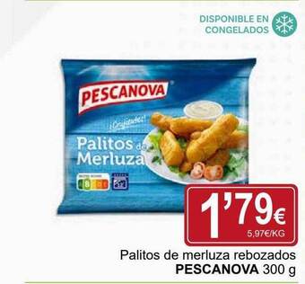 Supermercados Dani Palitos de merluza rebozados pescanova oferta